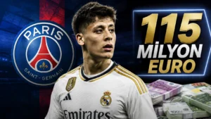 Arda Güler PSG’ye mi Gidiyor? Real Madrid’e 115 Milyon Euro’luk Dev Transfer Teklifi!