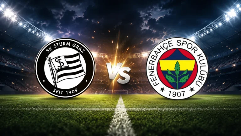STURM GRAZ – FENERBAHÇE MAÇI NE ZAMAN, SAAT KAÇTA VE HANGİ KANALDA? Fenerbahçe Stum Graz maçı canlı izle