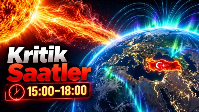 Türkiye’de jeomanyetik fırtına en çok hangi saatlerde etkili olacak?