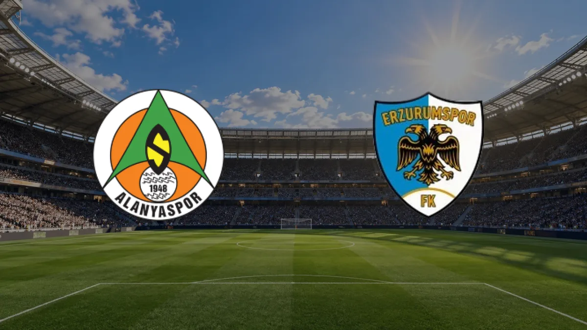 Alanyaspor - Erzurumspor maçı
