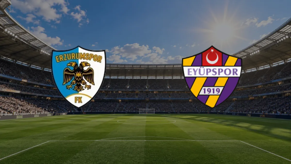 Erzurumspor - Eyüpspor maçı
