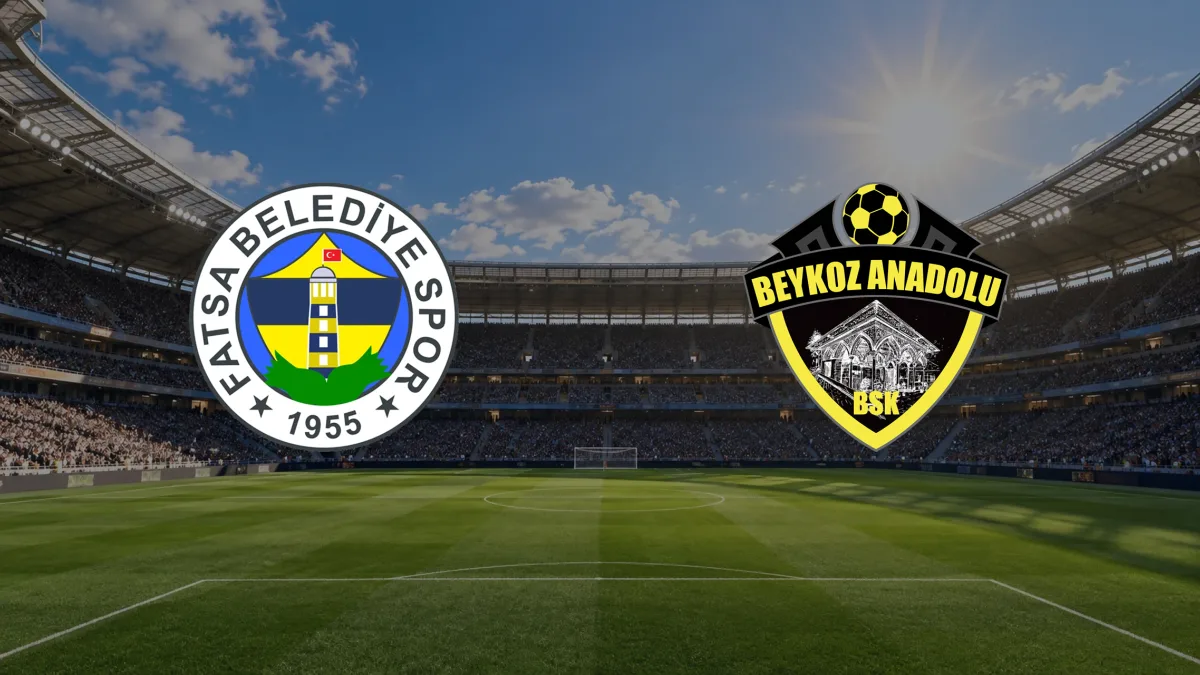 Fatsa Belediyespor - Beykoz Anadolu maçı