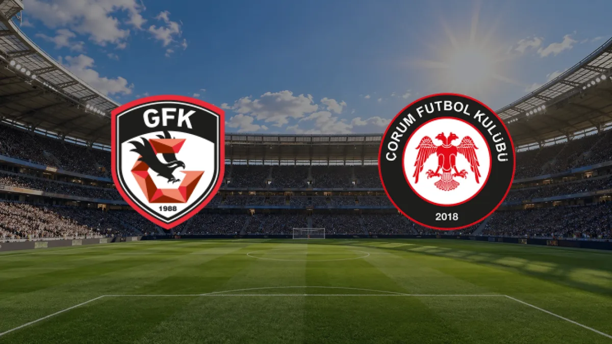 Gaziantep FK - Çorum FK maçı