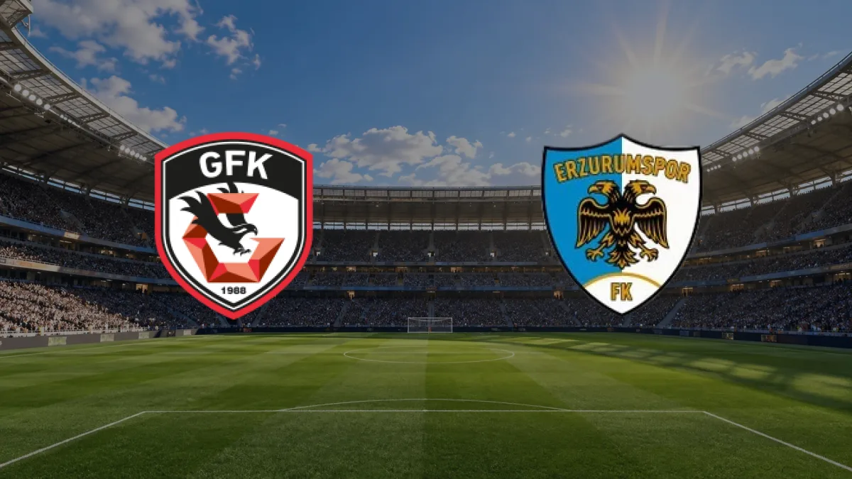 Gaziantep FK - Erzurumspor maçı