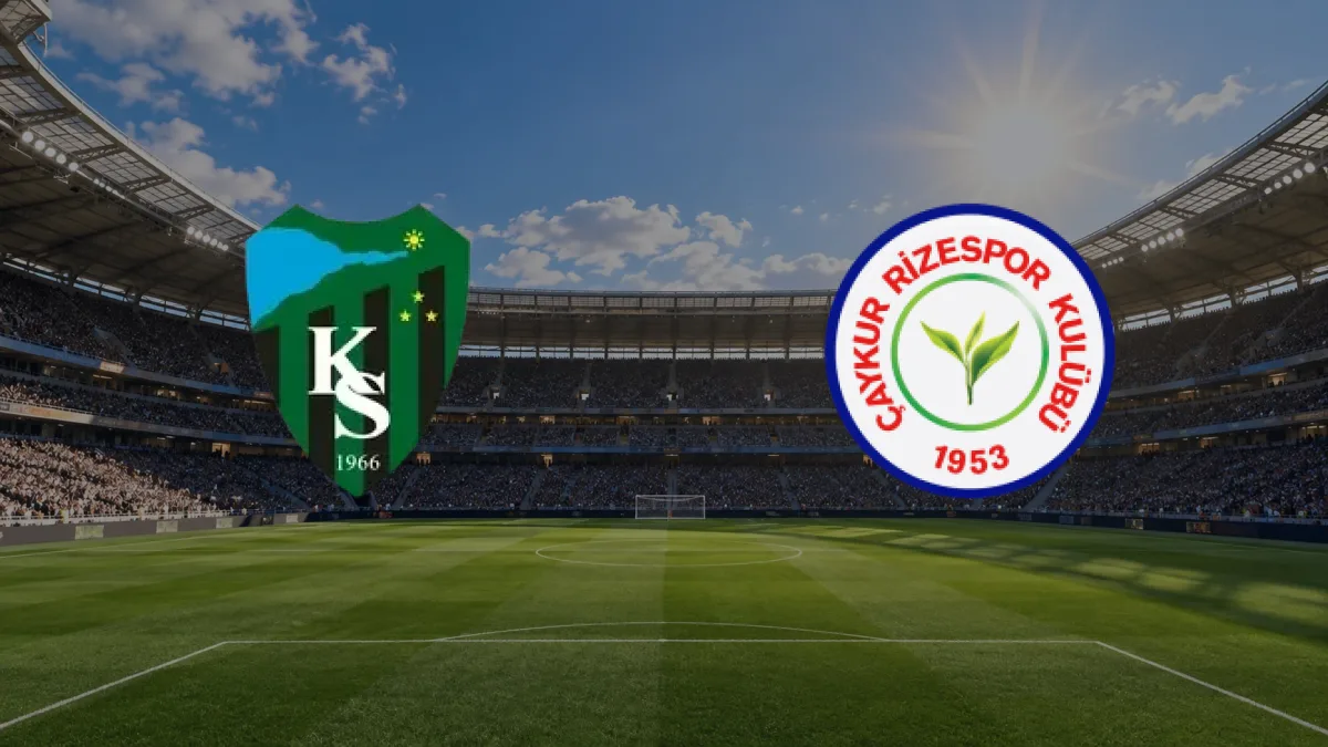 Kocaelispor - Çaykur Rizespor maçı